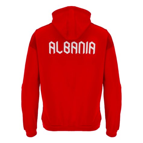 2023-2024 Albania Player Training Anthem Jacket (Red)
