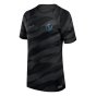 2023-2024 Chelsea Home Goalkeeper Shirt (Black) - Kids (Your Name)