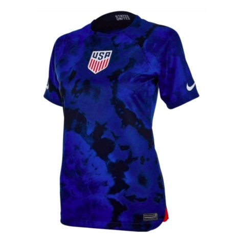 2022-2023 USA Away Football Shirt (Womens) (AARONSON 11)