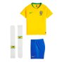 2018-2019 Brazil Little Boys Home Kit (Miranda 3)