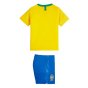 2018-2019 Brazil Little Boys Home Kit (Marquinhos 13)