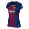 2017-2018 Barcelona Home Shirt (Womens) (Suarez 9)