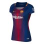2017-2018 Barcelona Home Shirt (Womens) (Ronaldinho 10)