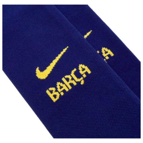2019-2020 Barcelona Home Socks (Blue)