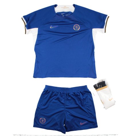 2023-2024 Chelsea Home Little Boys Mini Kit (Chalobah 14)