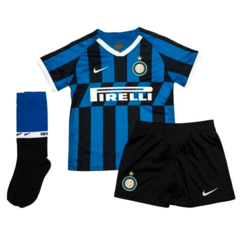 2019-2020 Inter Milan Little Boys Home Kit (Ronaldo 9)