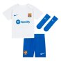 2023-2024 Barcelona Away Baby Kit (Jordi Alba 18)