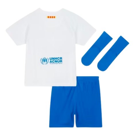 2023-2024 Barcelona Away Baby Kit (Codina 3)