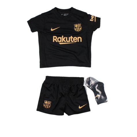 2020-2021 Barcelona Away Baby Kit (SUAREZ 9)