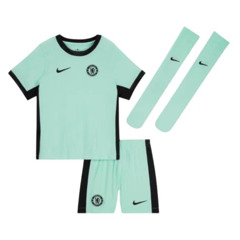 2023-2024 Chelsea Little Boys Third Mini Kit (Macario 9)