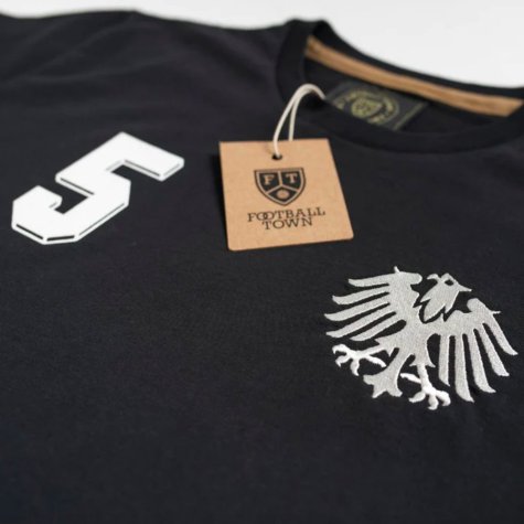 Germany Die Adler 5 Beckenbauer Retro Shirt Black