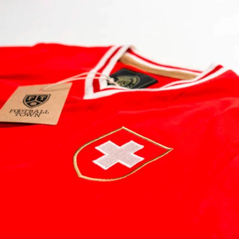 Switzerland Die Nati Retro Football Shirt