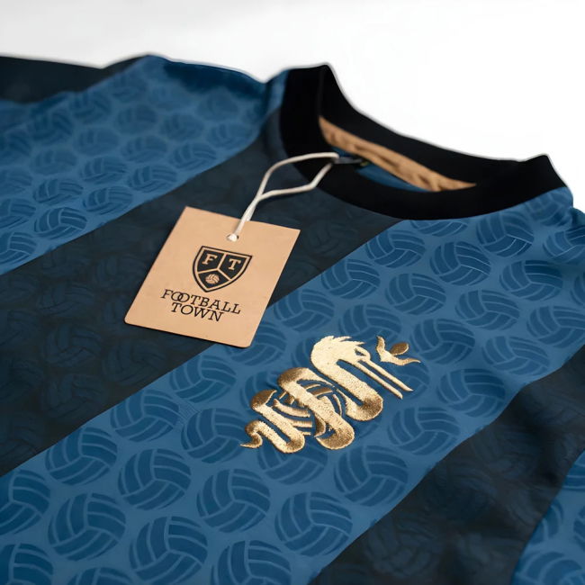 Il Serpente Ball Shapes Retro Football Shirt