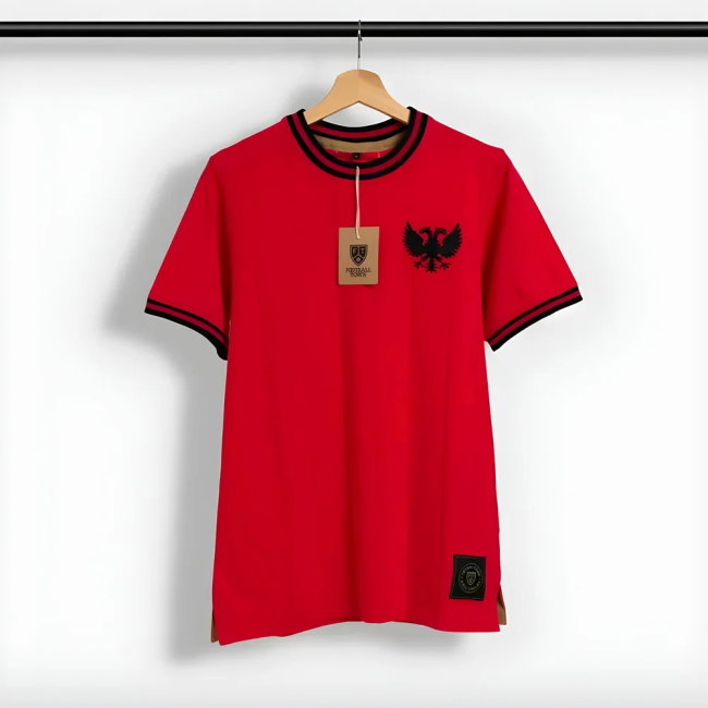 Albania Shqiponje Home Retro Football Shirt