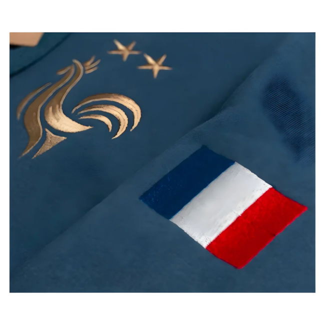France Retro Football Hoodie Les Bleus