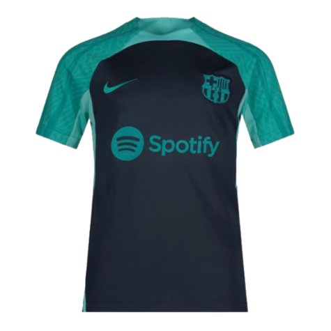 2023-2024 Barcelona Training Shirt (Thunder) - Kids (Lewandowski 9)