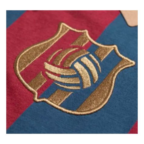 Barcelona Messi Retro Shirt with Laces L\'Escut