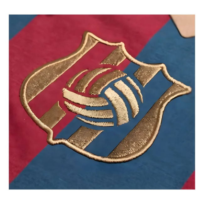 Barcelona Messi Retro Shirt with Laces L\'Escut