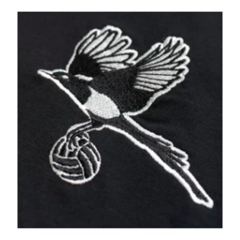 Newcastle Shearer The Magpie 9 Retro Shirt (Black)