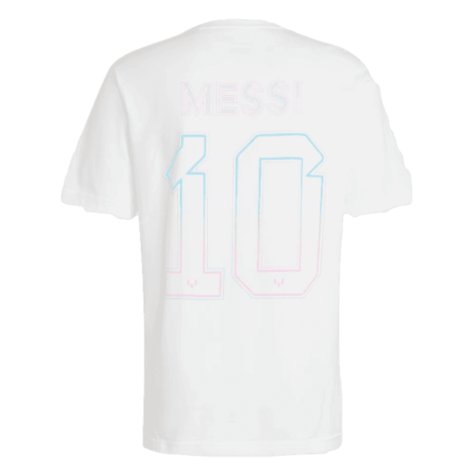 2023-2024 Inter Miami Messi N10 T-Shirt (White)