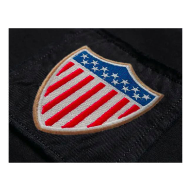 USA The Yanks Black Number 10 LS Retro Shirt