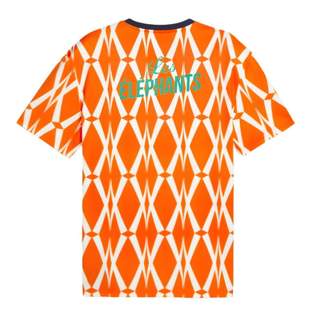 2023-2024 Ivory Coast FtblCulture Jersey (Orange)