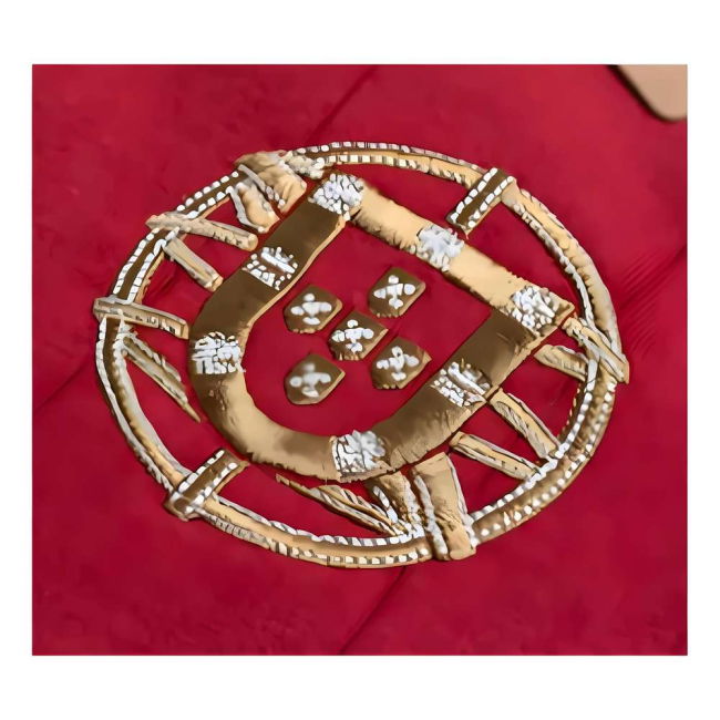 Portugal Ronaldo Retro Shirt with Laces A Selecção