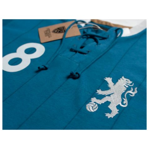 Chelsea Lampard Retro Shirt with Laces The Lionheart