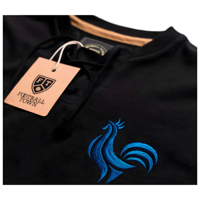 France Retro Shirt Black Les Bleus