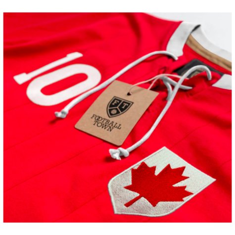 Canada Retro Shirt with Laces The Red Leaf