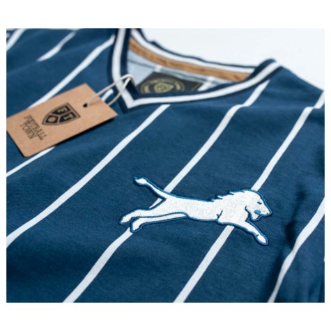 Millwall The Leaping Lion Home Retro Football Shirt