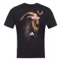 2023-2024 Inter Miami Messi Sunny GOAT T-Shirt (Black) (Your Name)