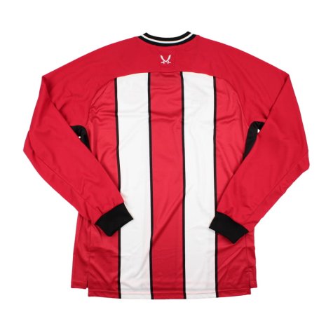 2023-2024 Sheffield United Home Long Sleeve Shirt (Berge 8)