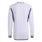 2023-2024 Real Madrid Authentic Long Sleeve Home Shirt (Alaba 4)