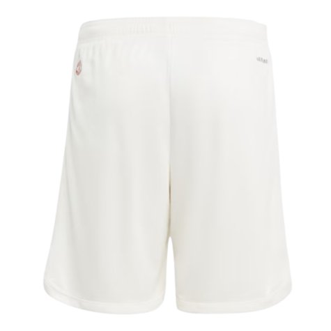 2023-2024 Man Utd Third Shorts (White) - Kids