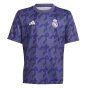 2023-2024 Real Madrid Pre-Match Shirt (Shadow Navy) - Kids (Camavinga 12)