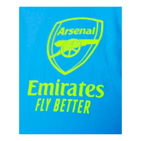 2023-2024 Arsenal Presentation Jacket (Pulse Blue)