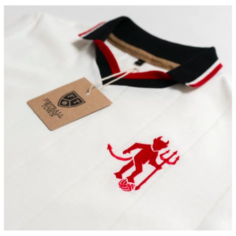 Manchester Devils Classic White Retro Shirt