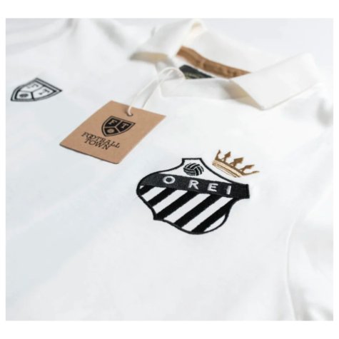 Santos Tribute Football Shirt Pelé O Rei Eterno