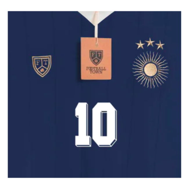 Argentina Sol Away Vintage Away Football Shirt