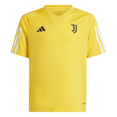 2023-2024 Juventus Training Shirt (Bold Gold) - Kids (Your Name)