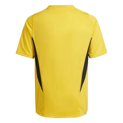 2023-2024 Juventus Training Shirt (Bold Gold) - Kids (LOCATELLI 27)