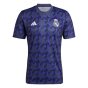 2023-2024 Real Madrid Pre-Match Shirt (Shadow Navy) (Figo 10)