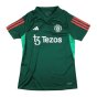 2023-2024 Man Utd Training Shirt (Green) - Ladies (Wan Bissaka 29)