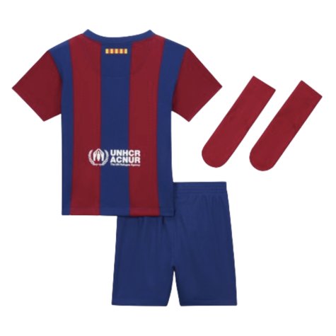 2023-2024 Barcelona Home Infant Baby Kit (Joao Cancelo 2)
