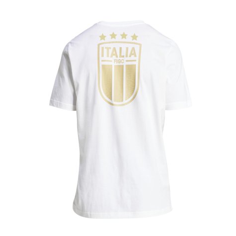 2023-2024 Italy DNA Graphic T-Shirt (White)