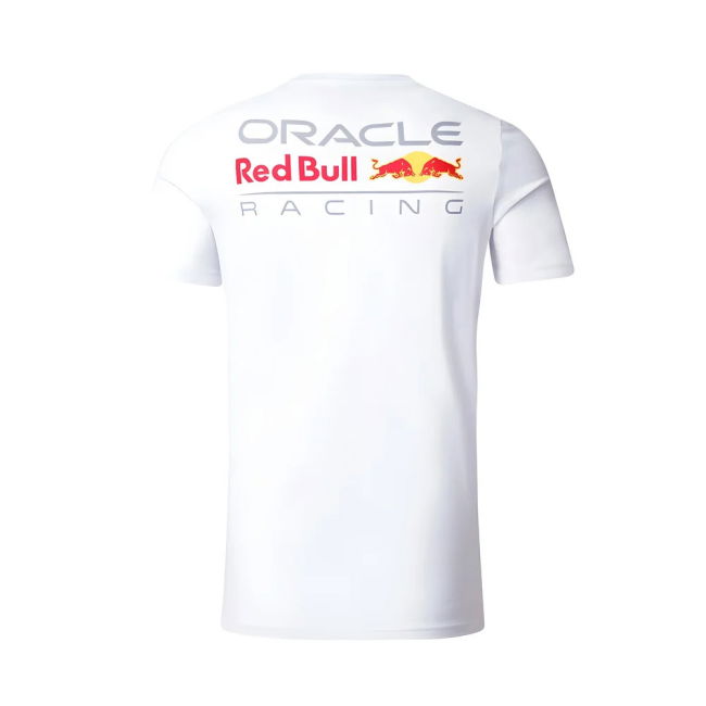2024 Red Bull Racing Core Tee Full Colour Logo Tee (White)