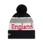 England Rugby Wordmark Navy Jake Beanie Hat (Kids)