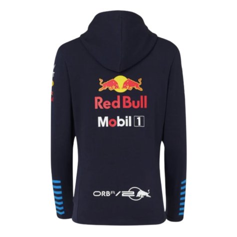2024 Red Bull Racing Team Full Zip Hoodie (Night Sky) - Womens