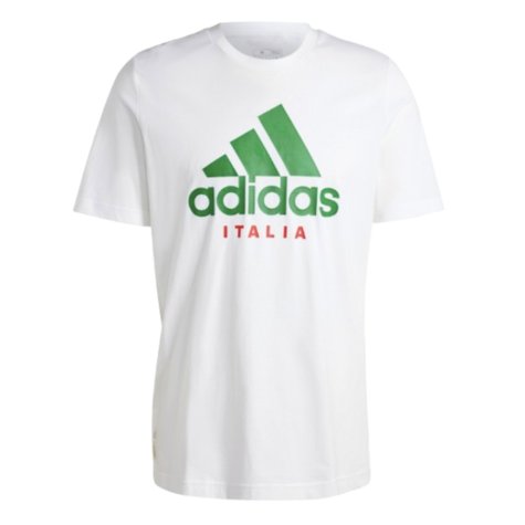 2024-2025 Italy DNA Graphic Tee (White) (ZACCAGNI 20)